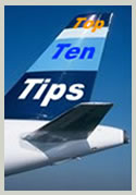Top Ten Airplane Travel Tips